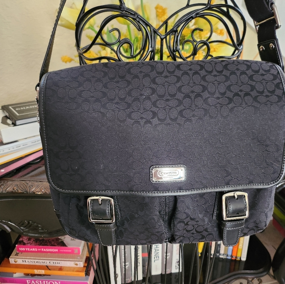 Coach Signature crossbody bag